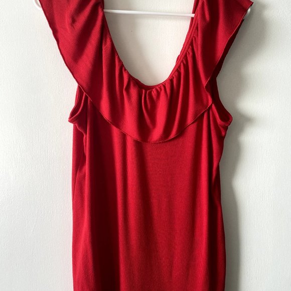 a new day On/Off Shoulder V Neck Sleeveless Top - Picture 1 of 4